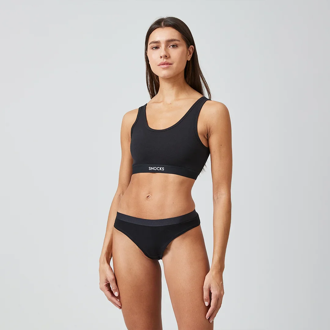 Brazilian Slips mit Gummibund | Schwarz - Image 5