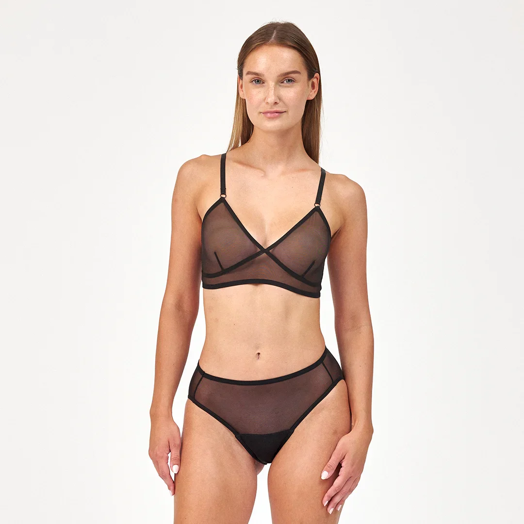 SNOCKS x femtis Period Panty -   RUBY | Schwarz - Image 3