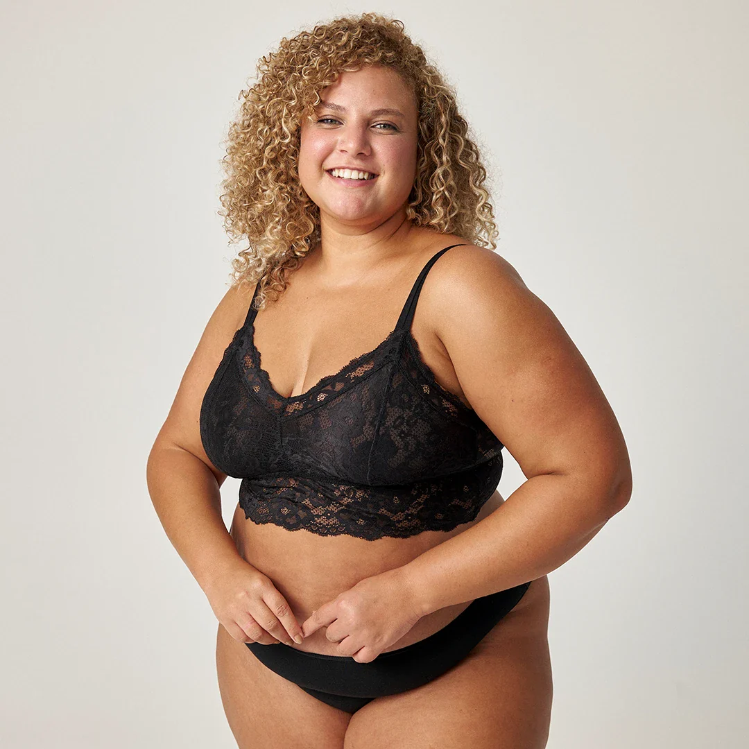 Spitzen-BH Plus Size | Schwarz - Image 7